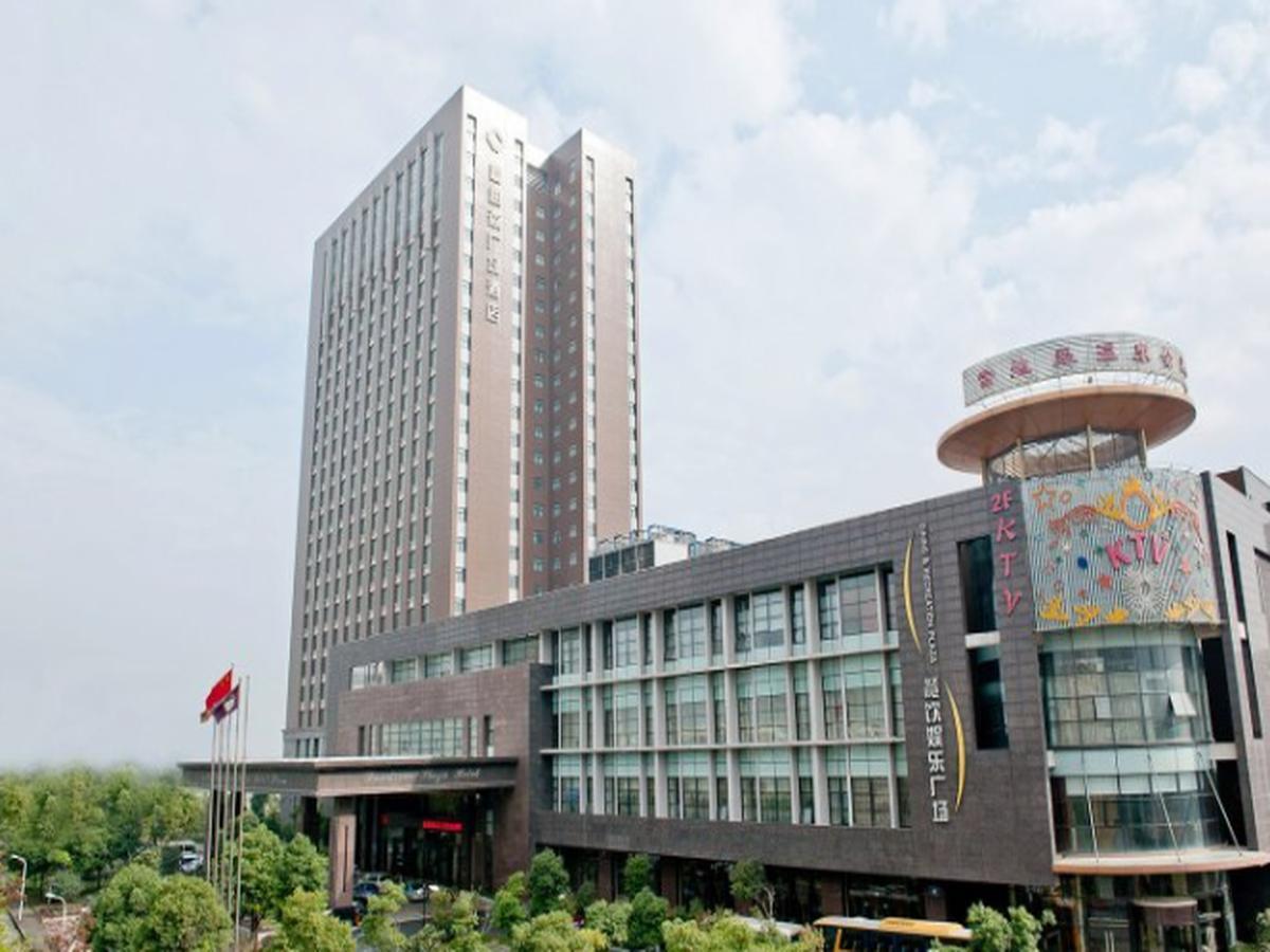 Landison Plaza Hotel Wuxi Wuxi  Buitenkant foto
